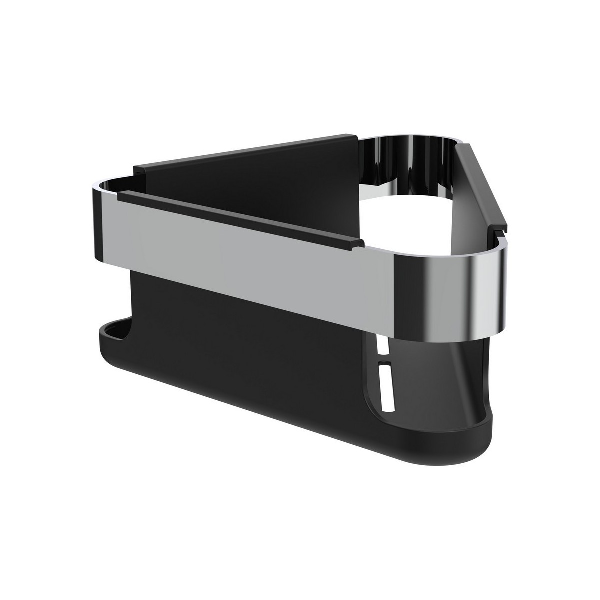 Niara panier mural d'angle de douche chromé 214x214x80 mm - LAUFEN H3850610040021 