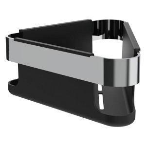 Niara panier mural d'angle de douche chromé 214x214x80 mm - LAUFEN H3850610040021 