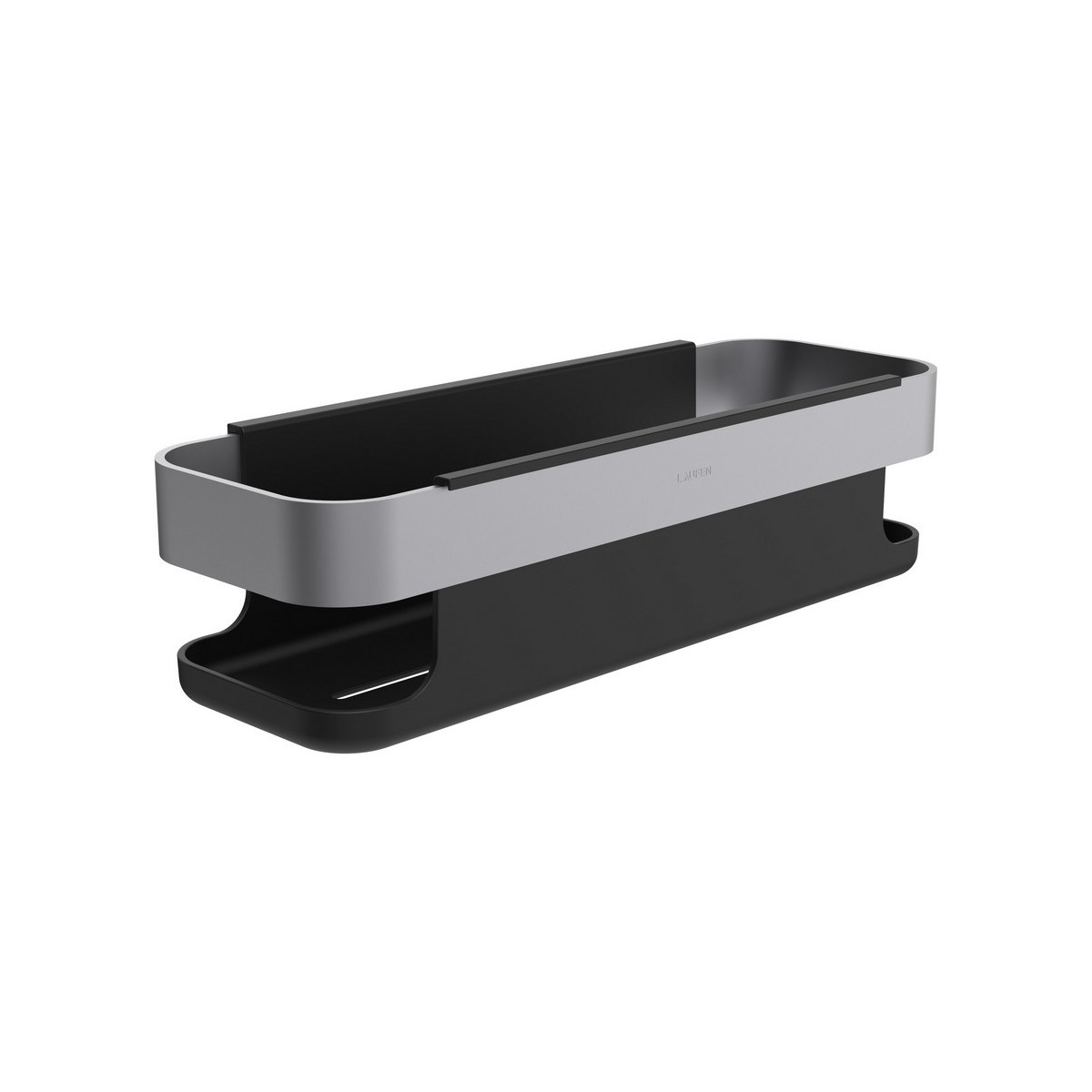 Niara panier mural de douche pvd couleur inox 300x106x81 mm - LAUFEN H3850611610011 