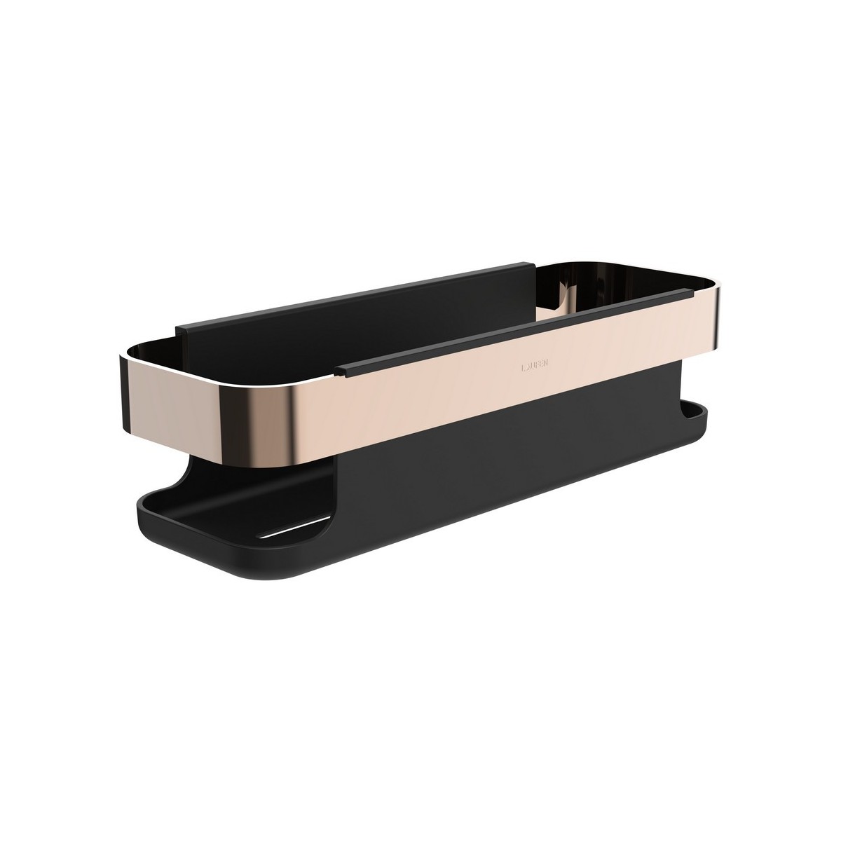 Niara panier mural de douche rose gold brossé 300x106x81 mm - LAUFEN H3850611620011 