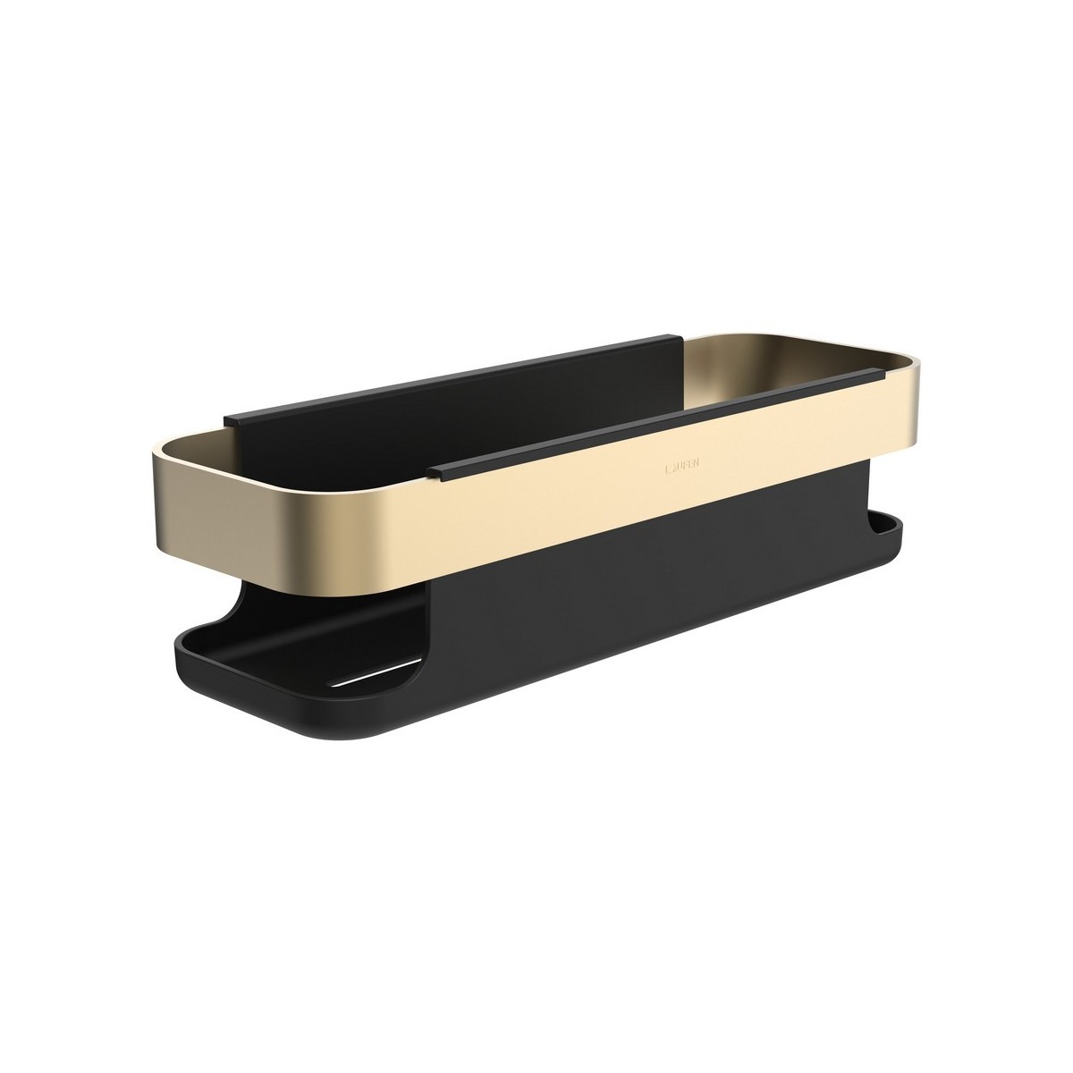 Niara panier mural de douche or pâle mat 300x106x81 mm - LAUFEN H3850611650011 