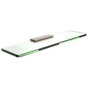 Niara tablette mural 40 cm pvd or rosé brossé 400x109x20 mm - LAUFEN H3850621680001 