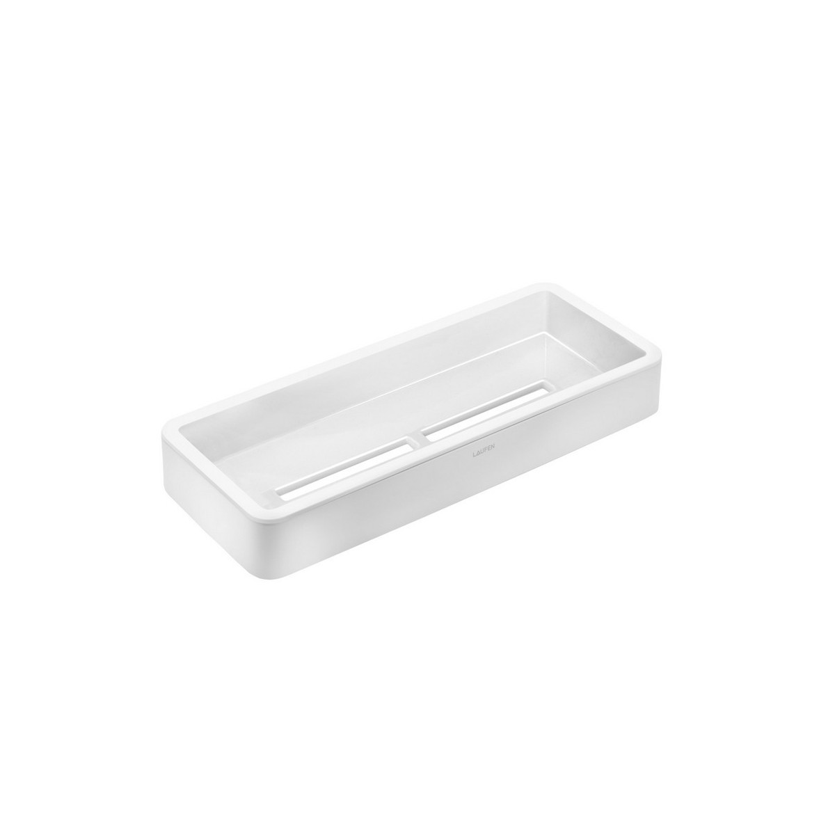Nixie porte-savon à poser blanc mat 301x123x41 mm - LAUFEN H3851512680011 