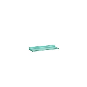 Kartell laufen tablette murale 'shelfish' plastique 450x155x40mm vert émeraude - LAUFEN H3853300920001 
