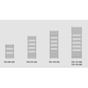 Sèche-serviette ACOVA - RÉGATE GF électrique 1500W TSX-150-080/GF