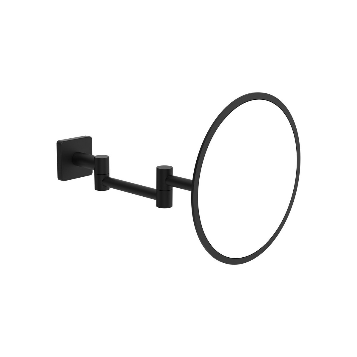 Niara s miroir mural avec verre grossissant titane noir mat 200x317x200 mm - LAUFEN H3860711630001 