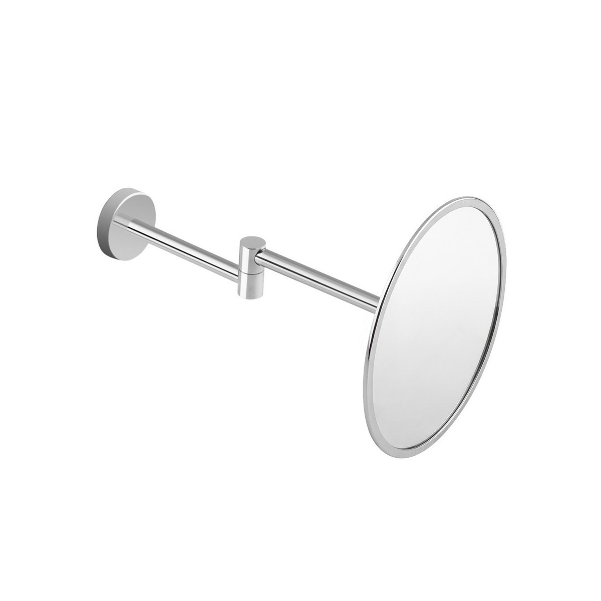 Nixie miroir mural ø20cm avec verre grossissant chromé 200x310x200 mm - LAUFEN H3861510040001 