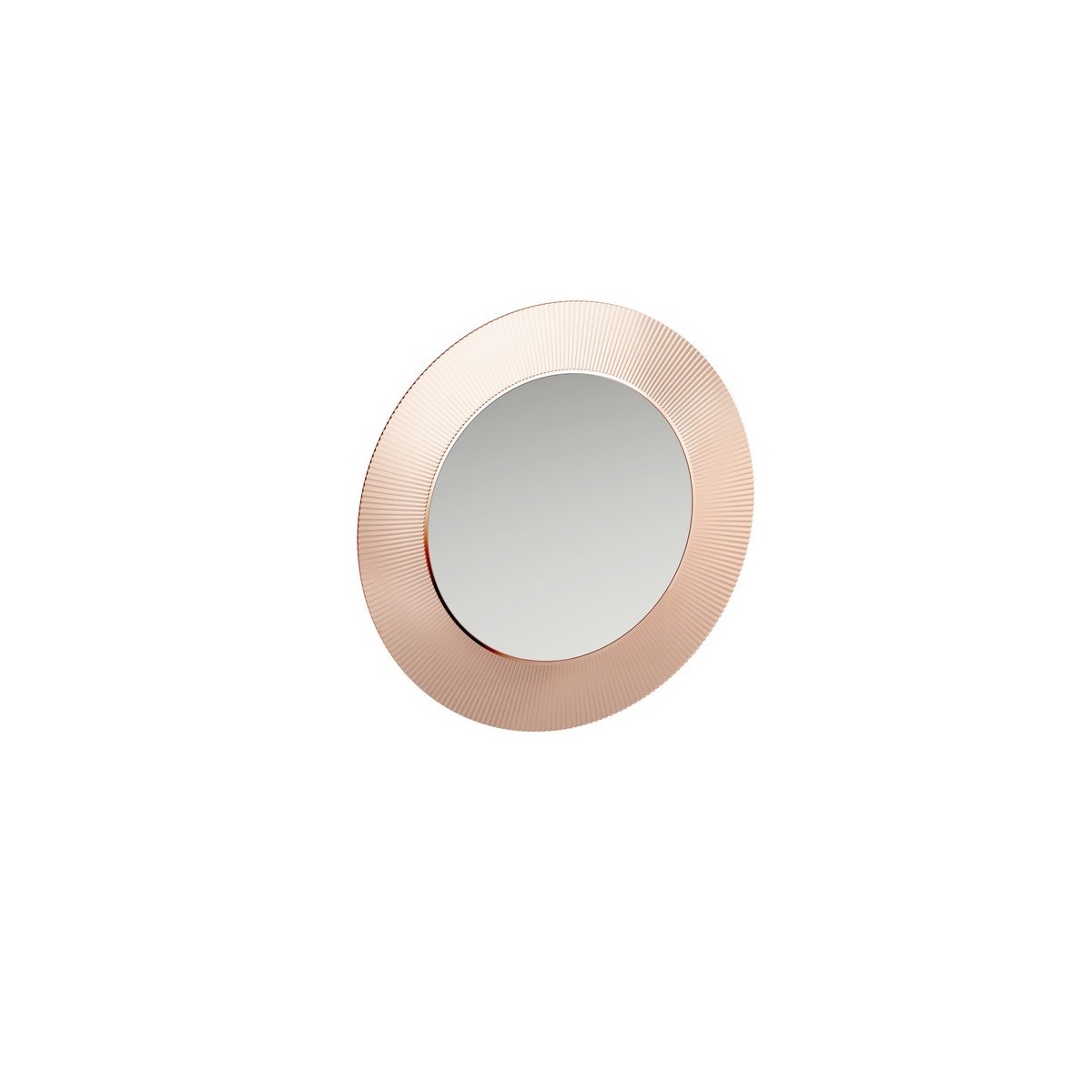 Kartell laufen miroir 'all saints' plastique 780x40x780mm rose poudré - LAUFEN H3863310930001 