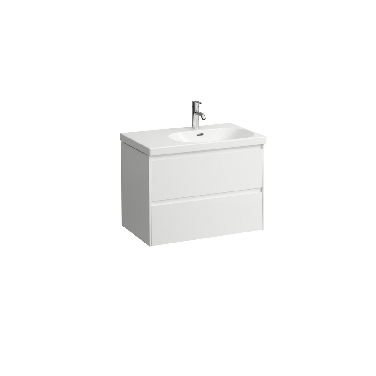 Lani meuble sous lavabo, 2 tiroirs, pour lavabo h817085 - LAUFEN H4035821122601 
