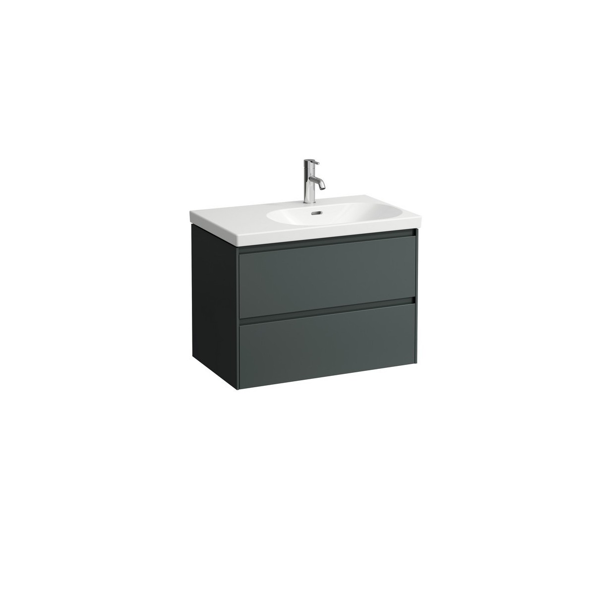 Lani meuble sous lavabo, 2 tiroirs, pour lavabo h817085 - LAUFEN H4035821122661 