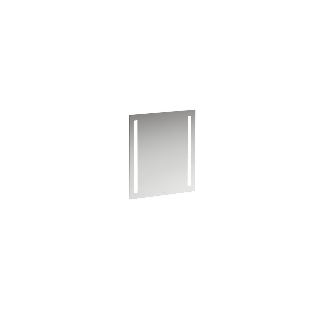 Lani miroir 600mm 2 éclairages led verticaux intégrés 600x700x28mm miroir - LAUFEN H4038521121441 
