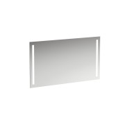 Lani miroir 1200mm 2 éclairages led verticaux intégrés 1200x700x28mm miroir - LAUFEN H4038561121441 