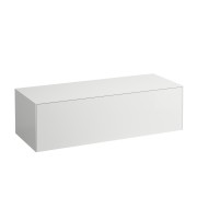 Sonar meuble sans découpe 1175 mm avec un tiroir blanc mat 1175x455x340 mm - LAUFEN H4054200341701 