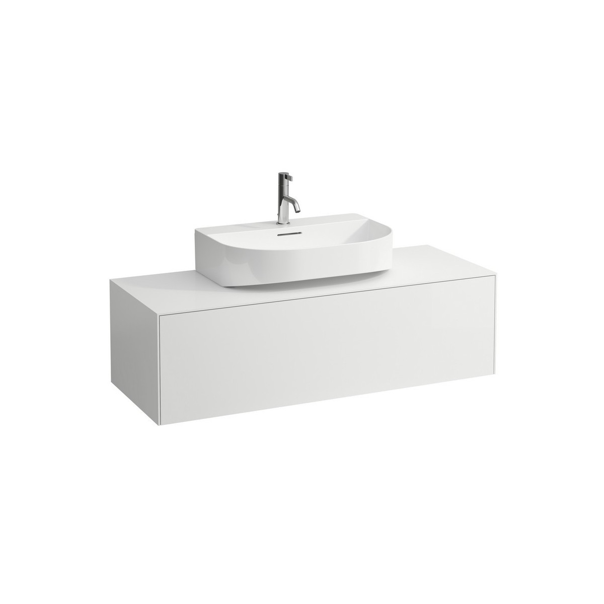 Meuble 1 tiroir sonar 120 blan - LAUFEN H4054510341701 