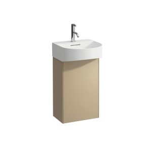 Meuble sous lavabo avec porte sonar 41 dore - LAUFEN H4054810340401 