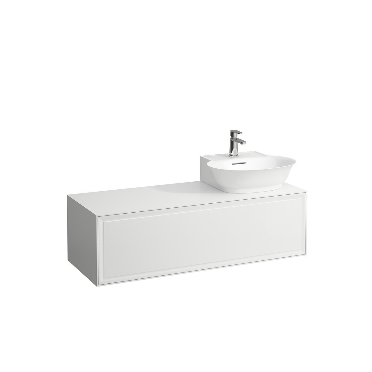 Meuble 1 tiroir newclassic 120 blc - LAUFEN H4060860851701 