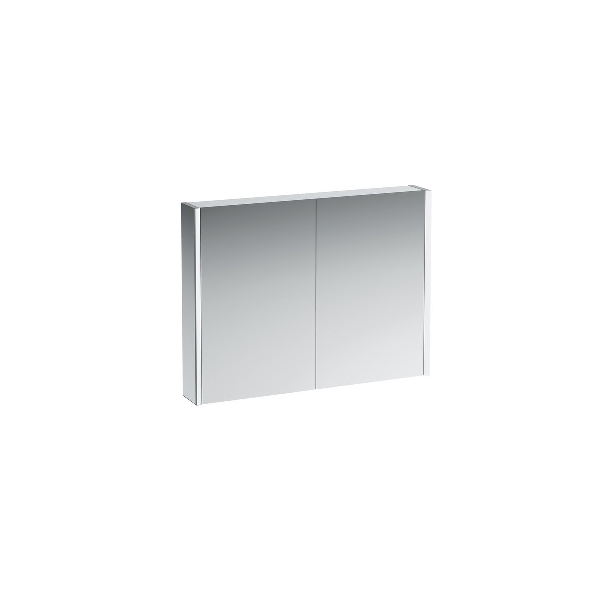 Arm. de toil. ac lum. led, int., prise frame 25 100 miroir - LAUFEN H4086539001441 