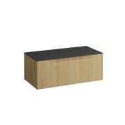 Arun meuble 1000 1t sans découpe plan ardesia nera special colour - LAUFEN H4151101519901 