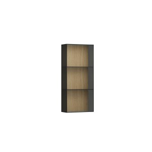 Arun armoire mi-haute 900 ouverte 8 mm verre fumé special colour - LAUFEN H4195201519901 
