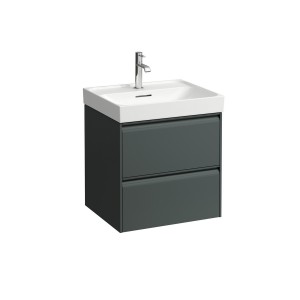 Meda meuble sous lavabo 550 2t pour lavabo 810112 gris traffic 535x450x515 mm - LAUFEN H4215620112661 