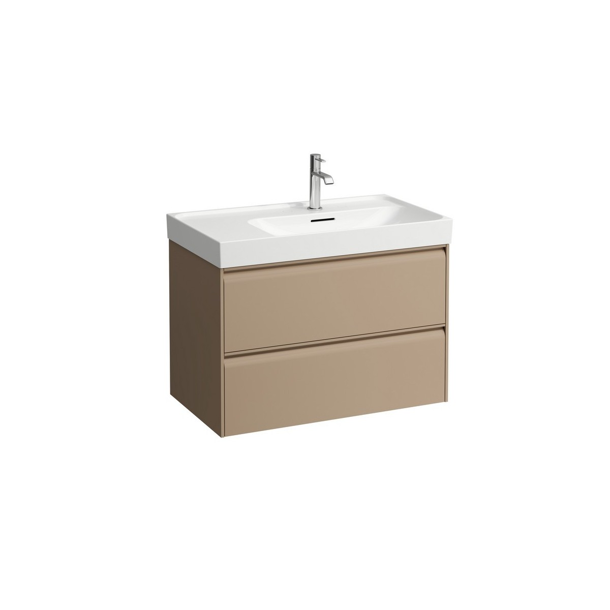 Meda meuble sous lavabo 800 2t pour lavabo 817115 cappuccino 785x450x515 mm - LAUFEN H4215920114651 
