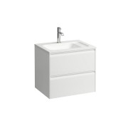 Meda meuble sous lavabo 600 2t pour lavabo marbond 814113 blanc mat 570x440x505 - LAUFEN H4216720112601 