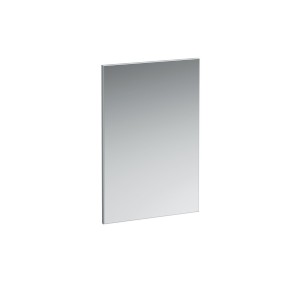 Frame 25 miroir avec cadre aluminium 550mm 550x25x825mm noir mat - LAUFEN H4474019004501 
