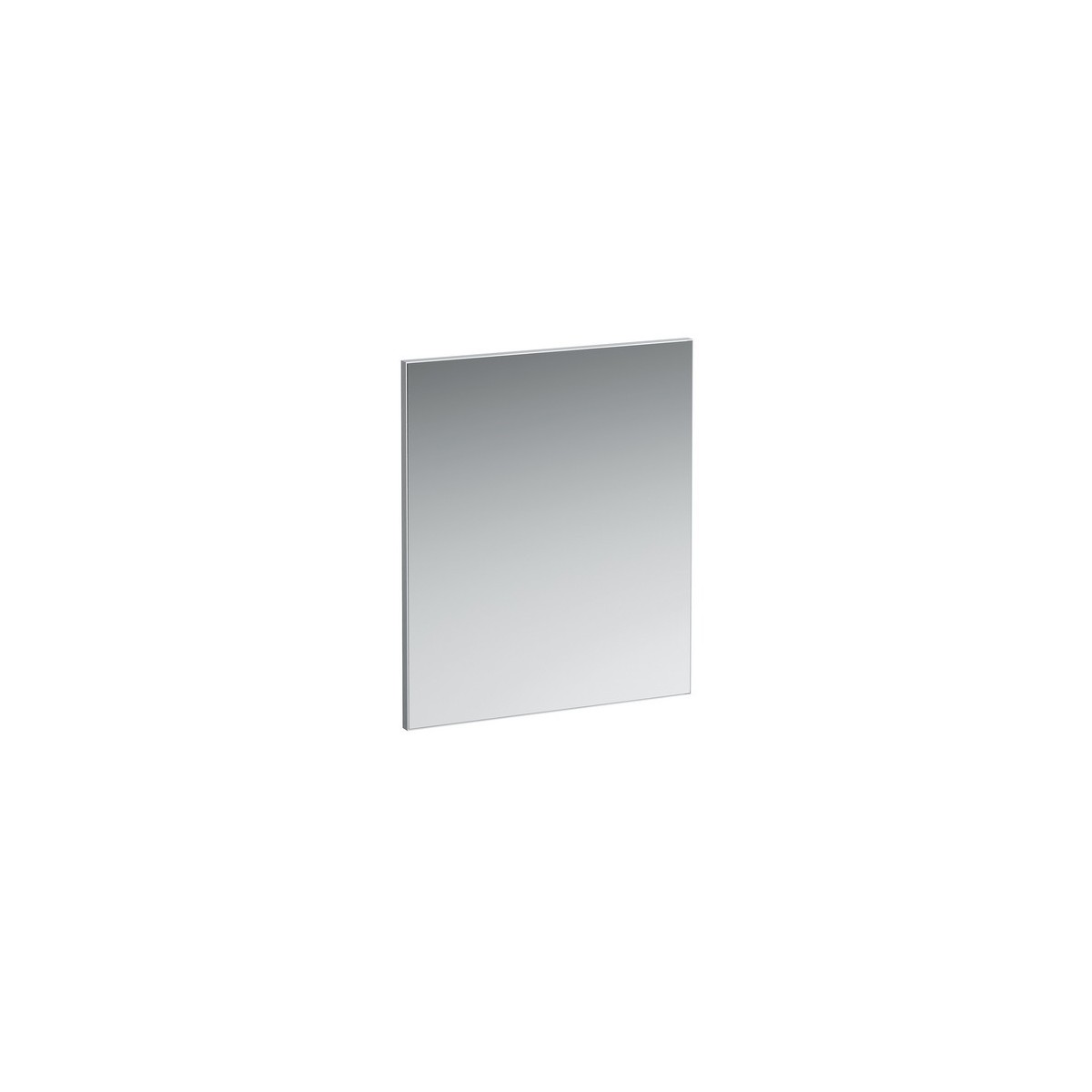 Frame 25 miroir avec cadre aluminium 600mm 600x25x700mm noir mat - LAUFEN H4474029004501 