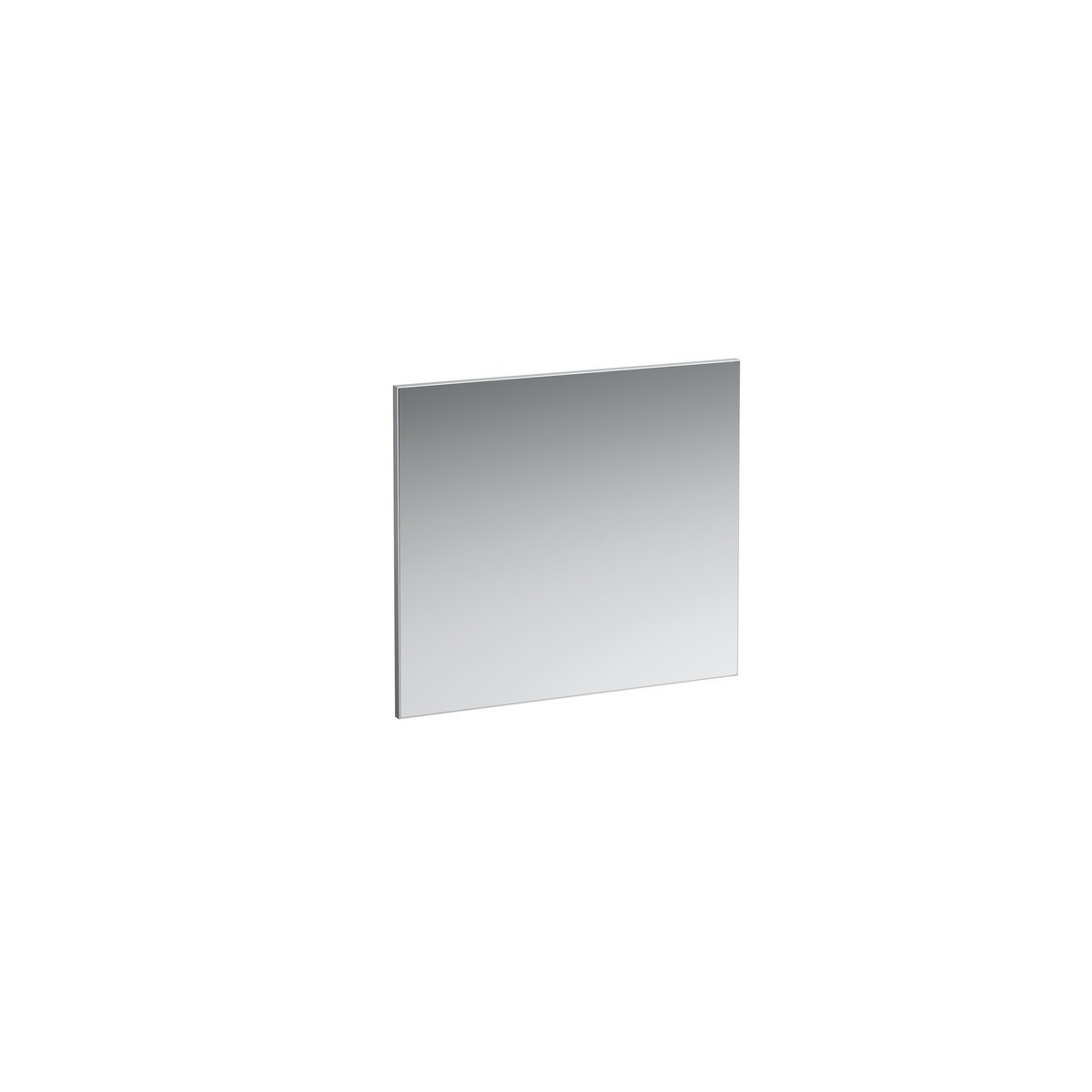 Frame 25 miroir avec cadre aluminium 800mm 800x25x700mm noir mat - LAUFEN H4474049004501 