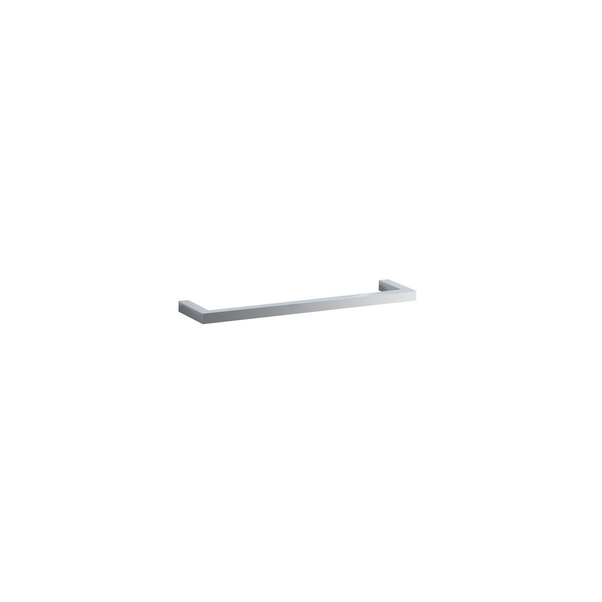 Case porte-serviettes latéral 270mm pour meuble 270x60x15mm aluminium brun foncé - LAUFEN H4909501060001 