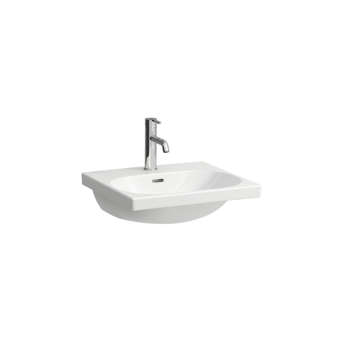 Lua lavabo mural ou à poser sur meuble non percé 500x460x180mm blanc avec lcc - LAUFEN H8100814001091 