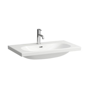 Lua lavabo mural ou à poser sur meuble non percé 800x460x180mm blanc - LAUFEN H8100870001091 