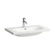 Lua lavabo mural ou à poser sur meuble non percé 800x460x180mm blanc avec lcc - LAUFEN H8100874001091 