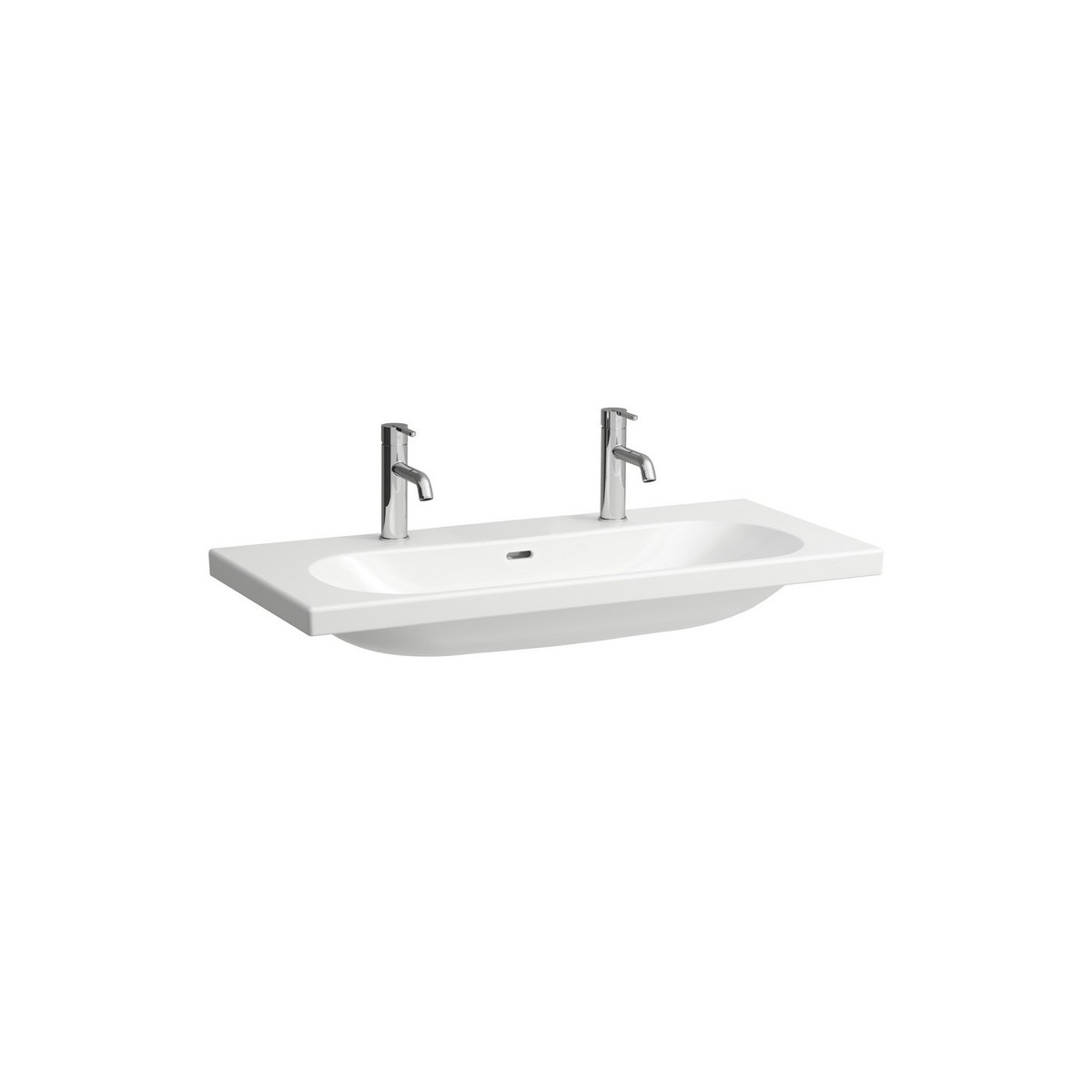 Lavabo lua 100 blanc - LAUFEN H8100890001071 