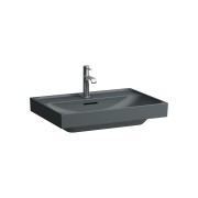Meda lavabo mural ou à poser sur meuble graphite mat 650x460x80 mm - LAUFEN H8101147581091 