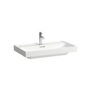 Meda lavabo mural ou à poser sur meuble blanc 800x460x80 mm - LAUFEN H8101170001091 