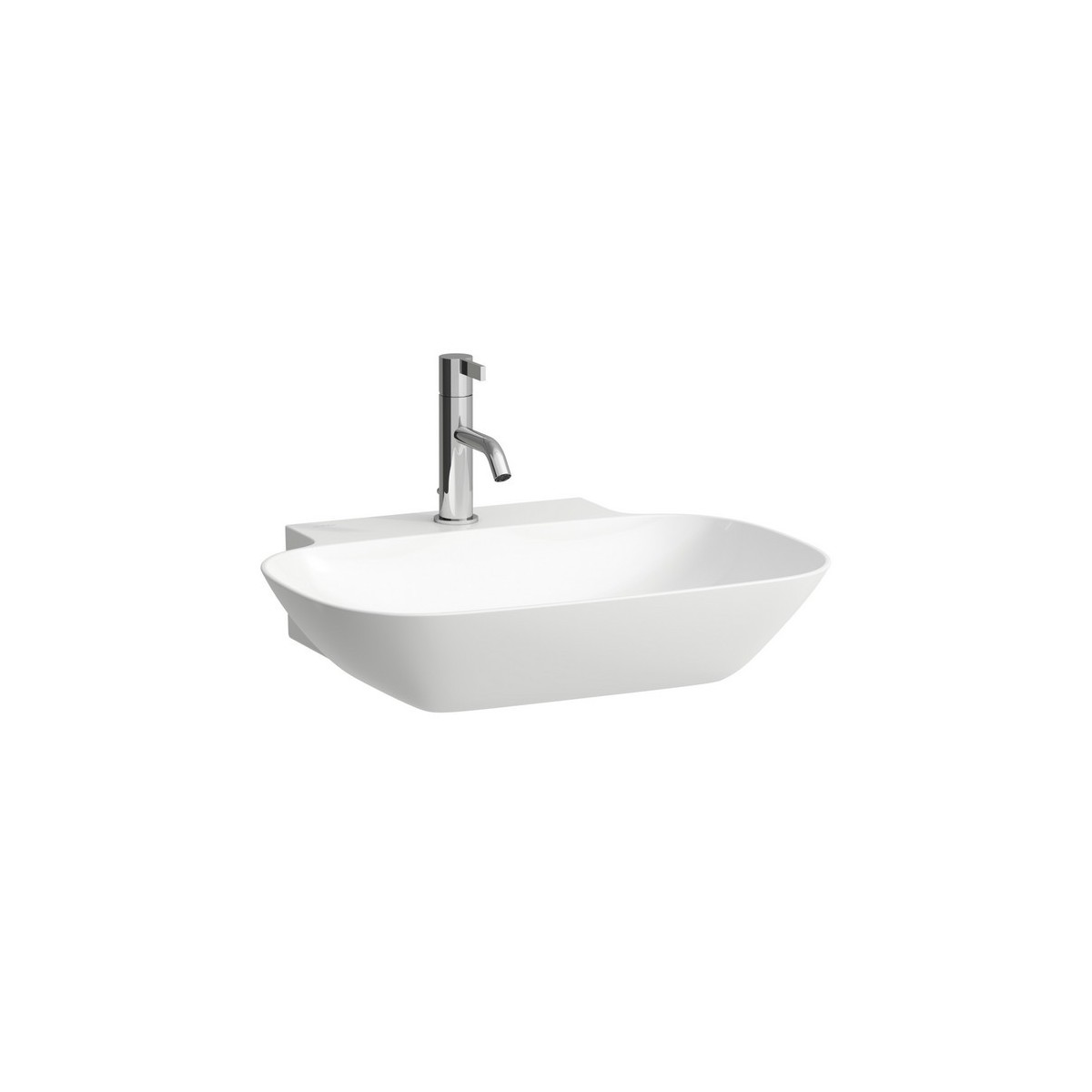 Ino lavabo avec 1 trou ss tp 560x450x120 mm blanc lcc - LAUFEN H8103024001111 