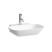 Ino lavabo avec 1 trou ss tp 560x450x120 mm blanc lcc - LAUFEN H8103024001111 