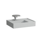 Lavabo asymétrique droite kartell 60x46 grs mat - LAUFEN H8103347591111 