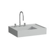 Lavabo asymétrique droite kartell 60x46 grs mat - LAUFEN H8103347591581 