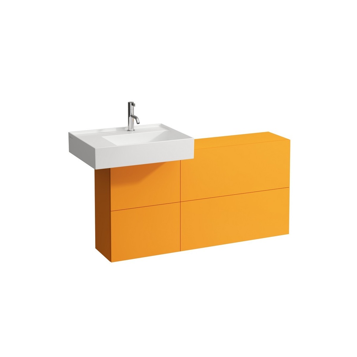 Lavabo asym. g kartell 60 lcab - LAUFEN H810335A001121 