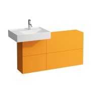 Lavabo asym. g kartell 60 lcab - LAUFEN H810335A001121 