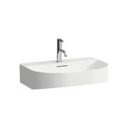Sonar lavabo avec 3 trous pour la robinetterie 600x420x140mm blanc - LAUFEN H8103420001081 