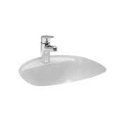 Bijou vasque à enc par-dessous meulée avec 1 trou ss tp 405x365x205 mm blanc - LAUFEN H8112200001111 