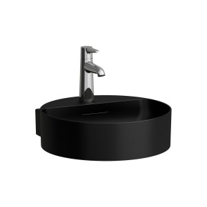 Val lave-mains non percé 400x425x115mm noir mat - LAUFEN H8112817161091 