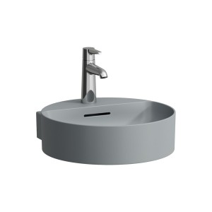 Val lave-mains non percé 400x425x115mm graphite mat - LAUFEN H8112817581091 