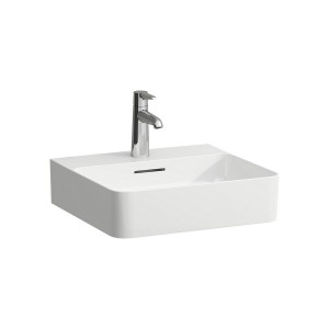 Val lave-mains non percé, sans trop-plein 450x420x115 mm blanc - LAUFEN H8152810001121 