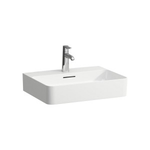 Val lavabo à poser, face inférieure meulée 1t ss tp 550x420x115 mm blc mat - LAUFEN H8162827571111 