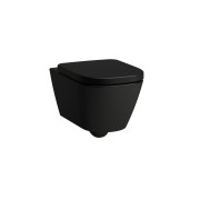 Meda cuvette susp silent flush ss bride noir mat 540x360x355 - LAUFEN H8201107160001 