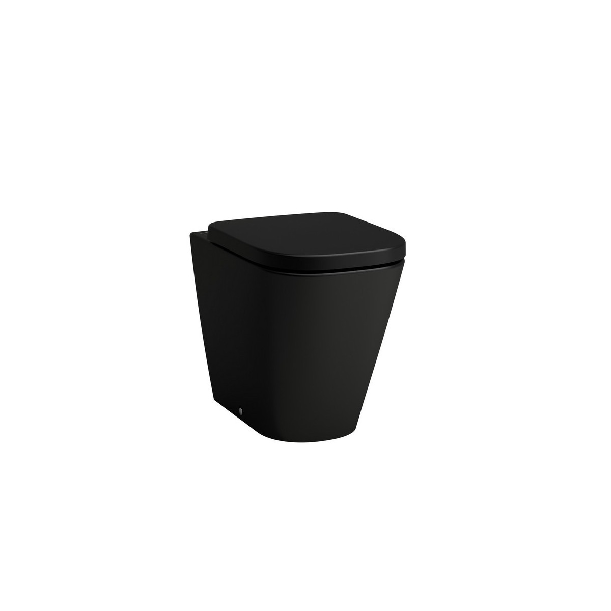 Meda cuvette au sol alim indpte silent flush ss bride sh sv noir mat 540x360x430 - LAUFEN H8231117160001 
